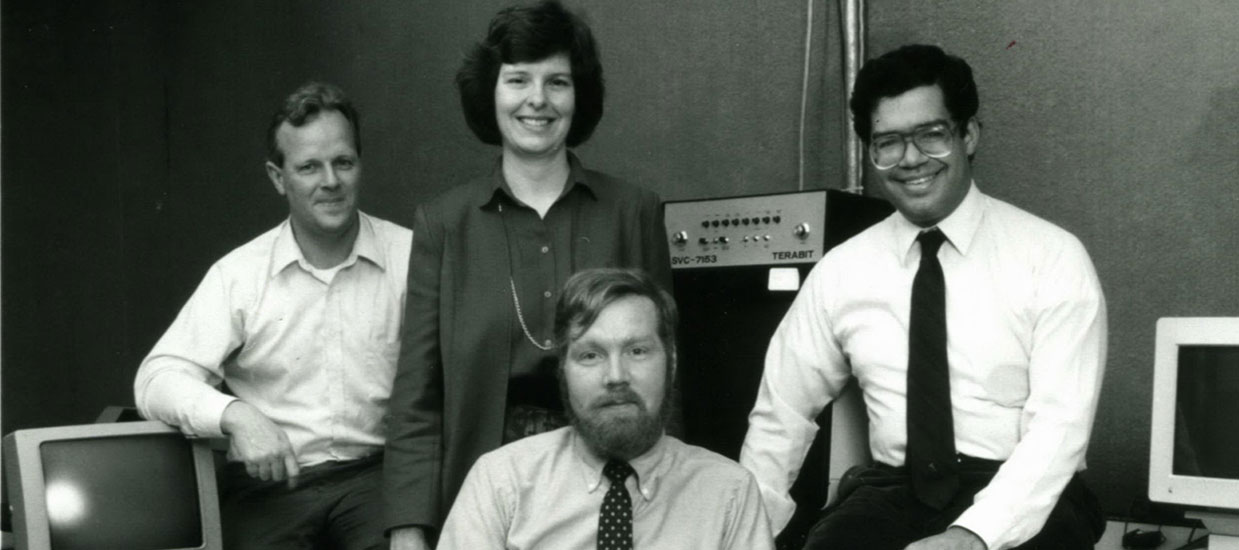 Group of scientists