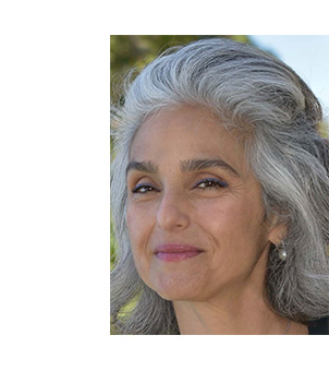 portrait of women with grey hair