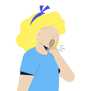 Illustration of girl